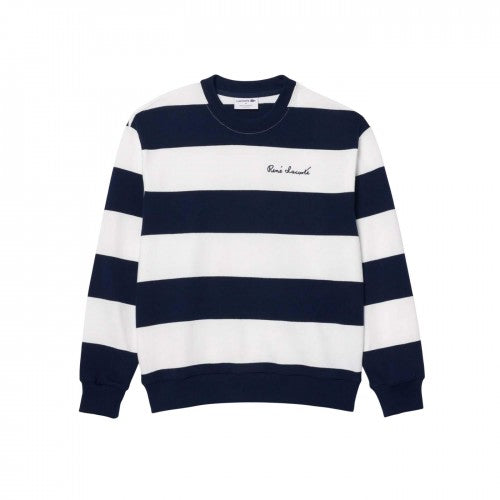 Front - Lacoste Womens/Ladies French Made Oversized Sweatshirt