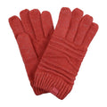 Front - Regatta Womens/Ladies Multimix IV Cable Knit Gloves