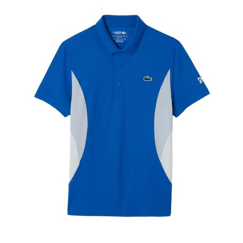 Front - Lacoste Mens Novak Djokovic Fan Regular Tennis Polo Shirt