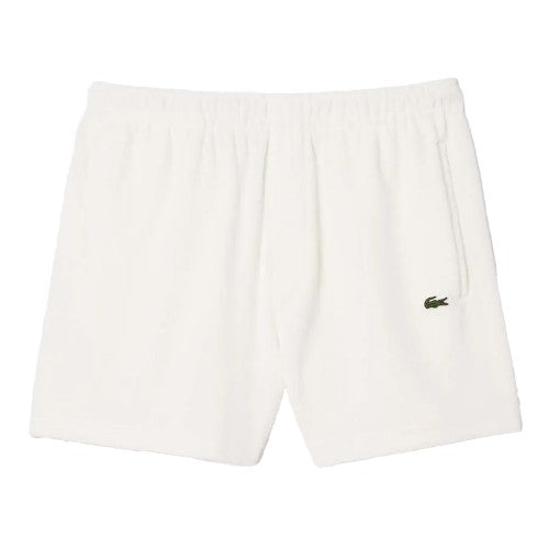 Front - Lacoste Mens Paris Terrycloth Knitted Regular Shorts