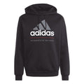 Front - Adidas Mens Fleece Hooded Tracksuit