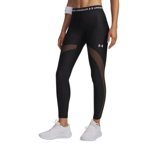 Blue-Blue Haze - Front - Under Armour Womens-Ladies Leggings