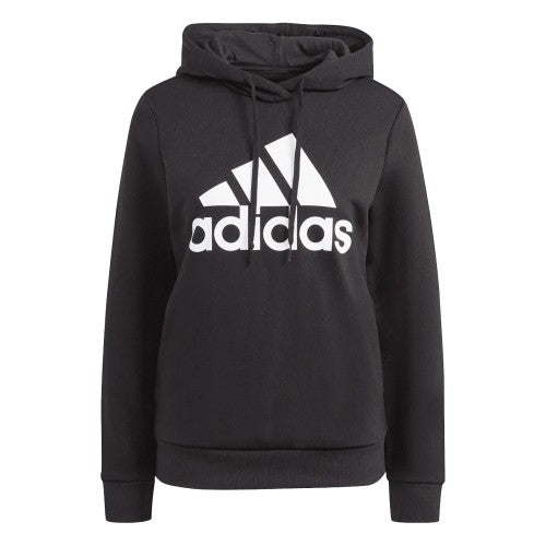Front - Adidas Womens/Ladies Essentials Big Logo Fleece Hoodie