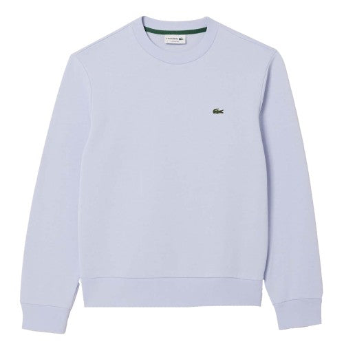 Front - Lacoste Mens Fleece Crew Neck Sweatshirt