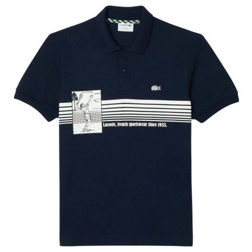 Front - Lacoste Mens French Made Classic Polo Shirt