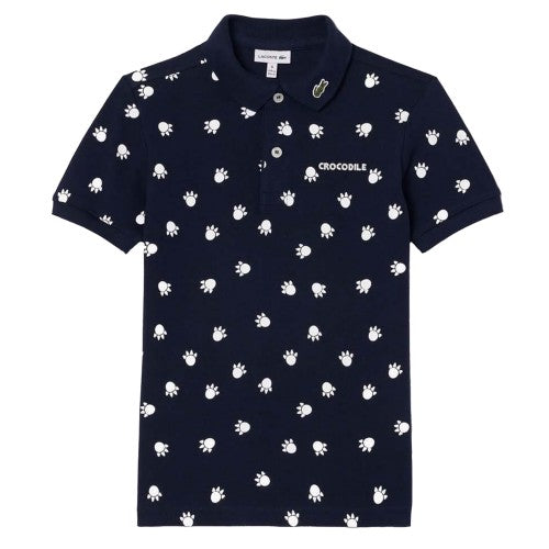 Front - Lacoste Childrens/Kids Pique Polo Shirt