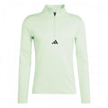 Front - Adidas Mens Quarter Zip Workout Track Top