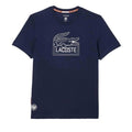 Front - Lacoste Unisex Adult Roland Garros Edition Ultra Dry Tennis T-Shirt