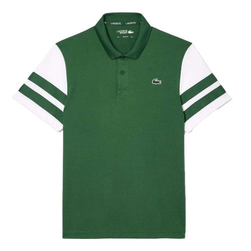Front - Lacoste Mens Pique Ultra Dry Tennis Polo Shirt