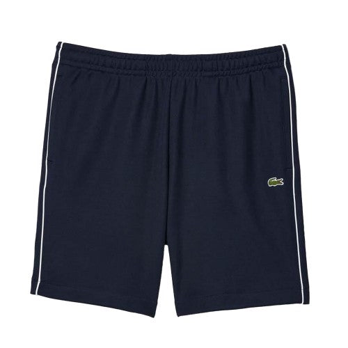 Front - Lacoste Mens Paris Interlock Regular Shorts