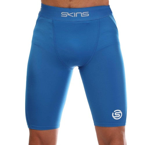 Front - Skins Mens Series-1 Half Length Tights