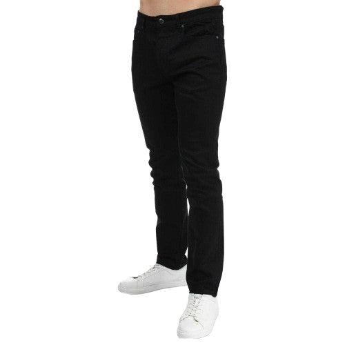 Light Denim - Front - Boss Mens Tapered Jeans