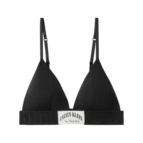 Front - Calvin Klein Womens/Ladies Triangle Non-Wired Bralette
