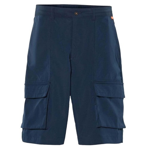 Front - Timberland Mens Leather Badge Water Repellent Cargo Shorts