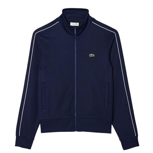 Front - Lacoste Mens Paris Pique Track Jacket