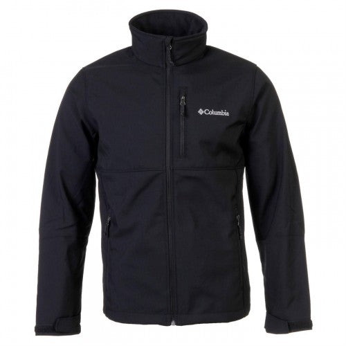 Front - Columbia Mens Ascender Water Resistant Soft Shell Jacket