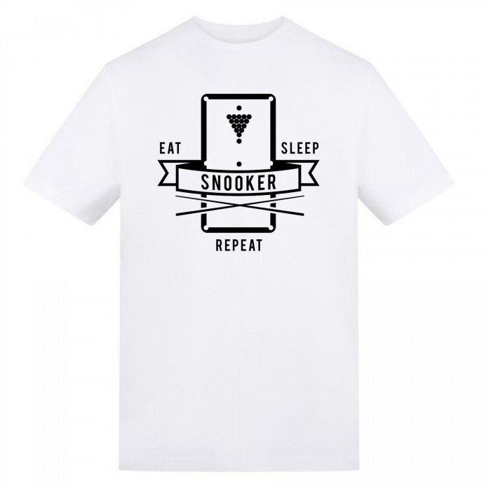 Front - AWD Unisex Adult Printed Snooker T-Shirt