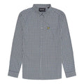 Front - Lyle & Scott Mens Gingham Button-Down Shirt