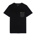 Front - Lyle & Scott Mens Contrast Pocket T-Shirt