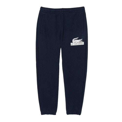 Front - Lacoste Mens Organic Cotton Jogging Bottoms