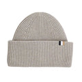 Front - Boss Laura Plain Ribbed Beanie