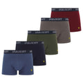 Front - Lyle & Scott Mens Core Boxer Shorts (Pack of 5)