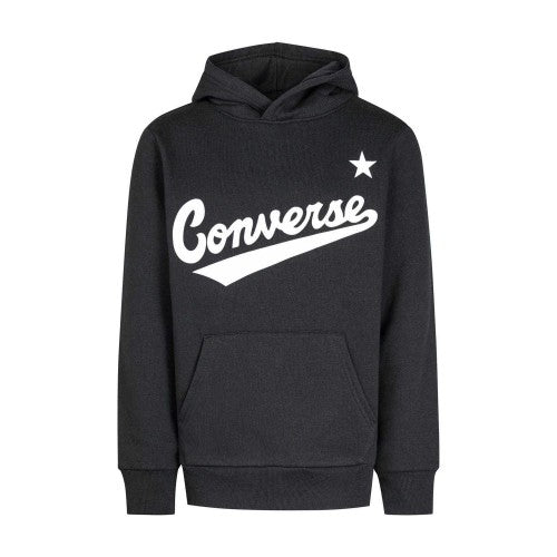 Front - Converse Childrens/Kids Logo Pullover Hoodie