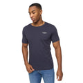 Front - Crosshatch Mens Basicblues T-Shirt (Pack of 5)