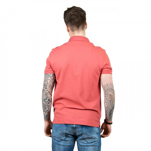 Front - Lacoste Mens Paris Pique Regular Polo Shirt