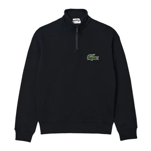 Front - Lacoste Unisex Adult Quarter Zip Loose Sweatshirt