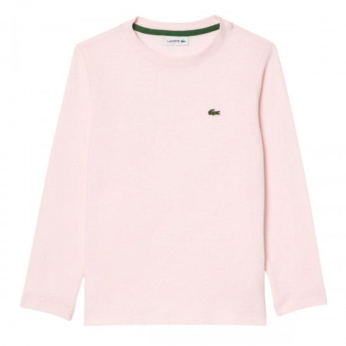 Front - Lacoste Childrens/Kids Long-Sleeved T-Shirt