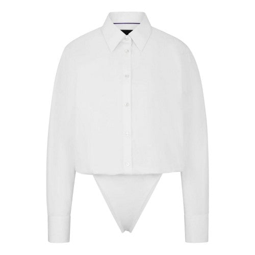 Front - Boss Womens/Ladies Naomi X Cotton Bodysuit