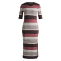 Front - Boss Womens/Ladies Etanah Stripe Structured Dress