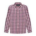 Front - Lyle & Scott Mens Checked Washed Shirt