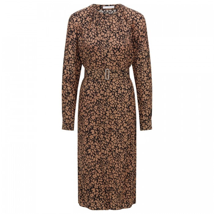 Front - Boss Womens/Ladies Dibanora2 Silk Dress