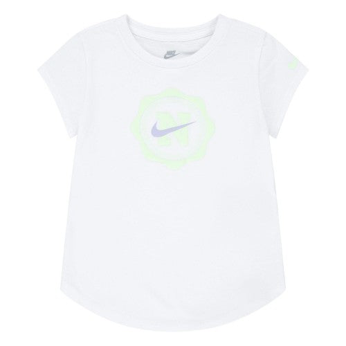 Front - Nike Girls Prep In Your Step T-Shirt