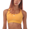 Front - Adidas Womens/Ladies Powerreact Medium Support Training Sports Bra