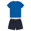 Front - Lyle & Scott Boys Short Pyjama Set