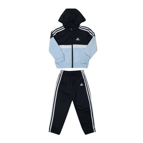 Front - Adidas Childrens/Kids Badge Of Sport Full Zip Tracksuit