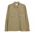 Front - Farah Mens Lynden Full Zip Overshirt