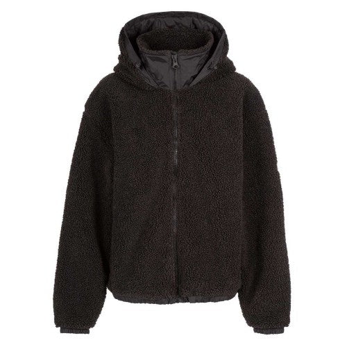 Front - Trespass Womens/Ladies Burly Sherpa Fleece Jacket