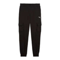 Front - Puma Mens Fleece Small Logo Cargo Trousers
