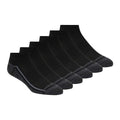 Front - Skechers Mens Crew Quarter Socks (Pack of 6)