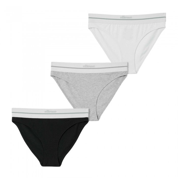 Front - Ellesse Womens/Ladies Solofra Briefs (Pack of 3)