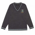 Front - Harry Potter Childrens/Kids Slytherin Knitted Jumper