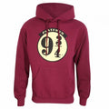 Front - Harry Potter Unisex Adult Platform 9 3/4 Hoodie