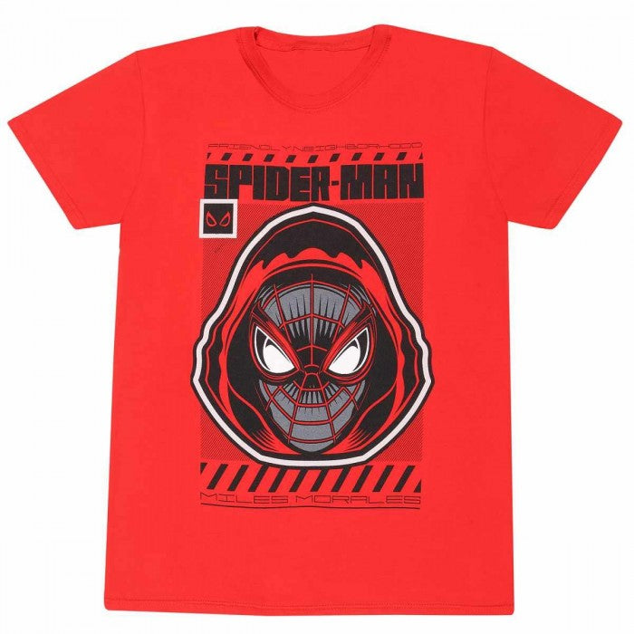 Front - Spider-Man Unisex Adult Spider Hooded T-Shirt