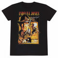 Front - Indiana Jones Unisex Adult Homage T-Shirt