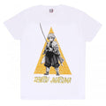 Front - Demon Slayer Unisex Adult Zenitsu Agatsuma Triangle T-Shirt