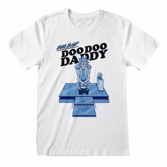 Front - Rick And Morty Unisex Adult DooDoo Daddy T-Shirt